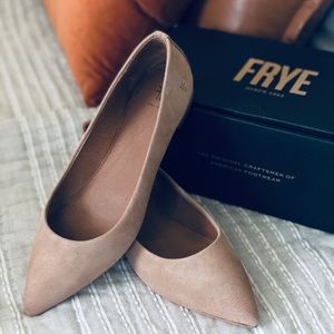 FRYE | sienna ballet (pale blush 7.5M)